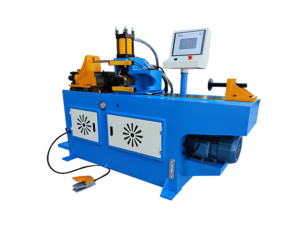 contracting pipe machine